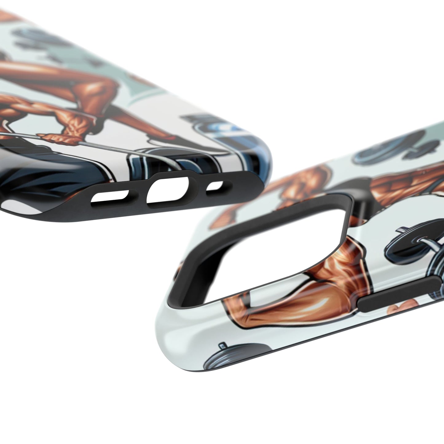 Muscle Motivation Phone Cases - Impact-Resistant, Fitness Gift, Workout Accessory, Athlete Phone Cover, Gym Enthusiast