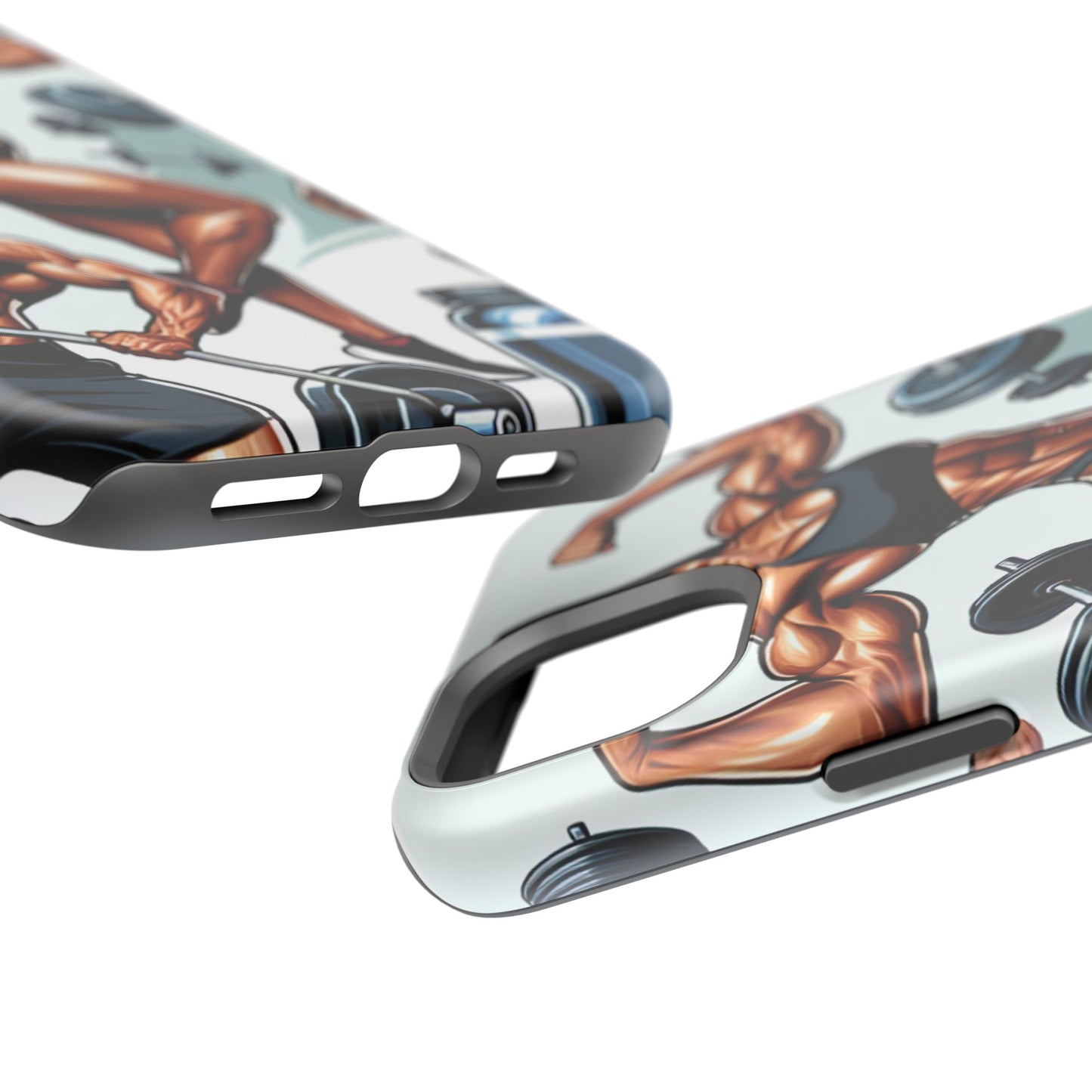 Muscle Motivation Phone Cases - Impact-Resistant, Fitness Gift, Workout Accessory, Athlete Phone Cover, Gym Enthusiast