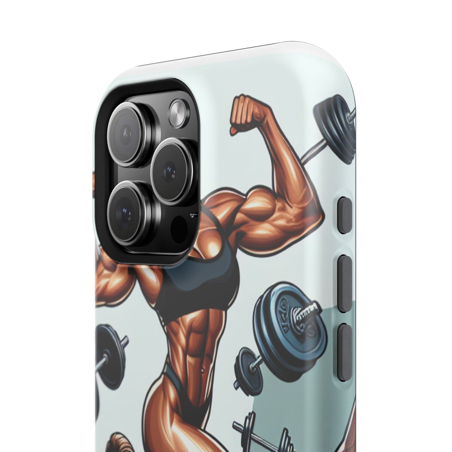 Muscle Motivation Phone Cases - Impact-Resistant, Fitness Gift, Workout Accessory, Athlete Phone Cover, Gym Enthusiast