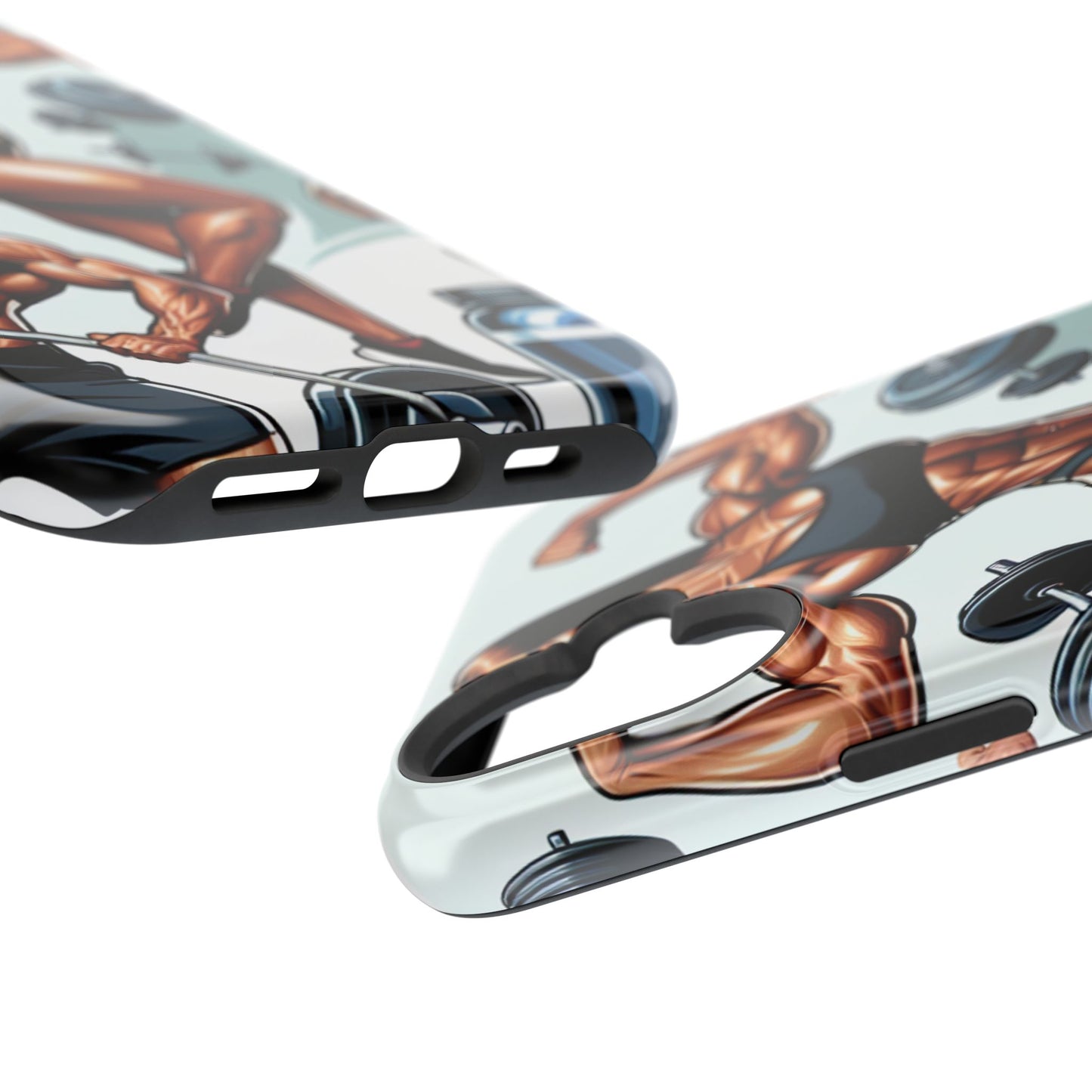 Muscle Motivation Phone Cases - Impact-Resistant, Fitness Gift, Workout Accessory, Athlete Phone Cover, Gym Enthusiast