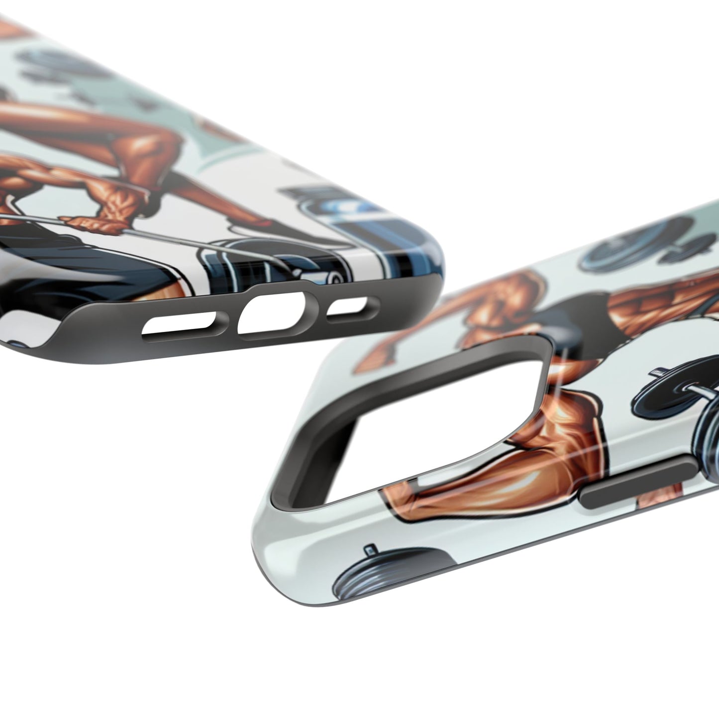 Muscle Motivation Phone Cases - Impact-Resistant, Fitness Gift, Workout Accessory, Athlete Phone Cover, Gym Enthusiast