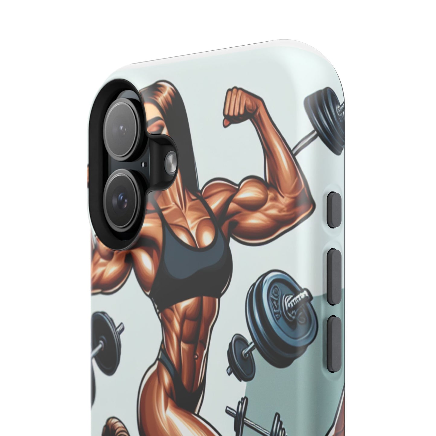 Muscle Motivation Phone Cases - Impact-Resistant, Fitness Gift, Workout Accessory, Athlete Phone Cover, Gym Enthusiast