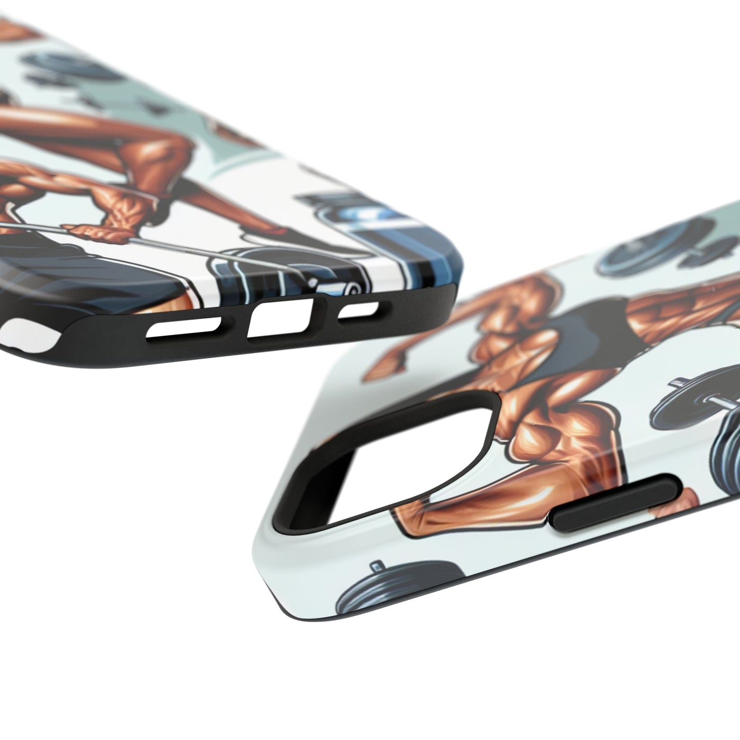 Muscle Motivation Phone Cases - Impact-Resistant, Fitness Gift, Workout Accessory, Athlete Phone Cover, Gym Enthusiast