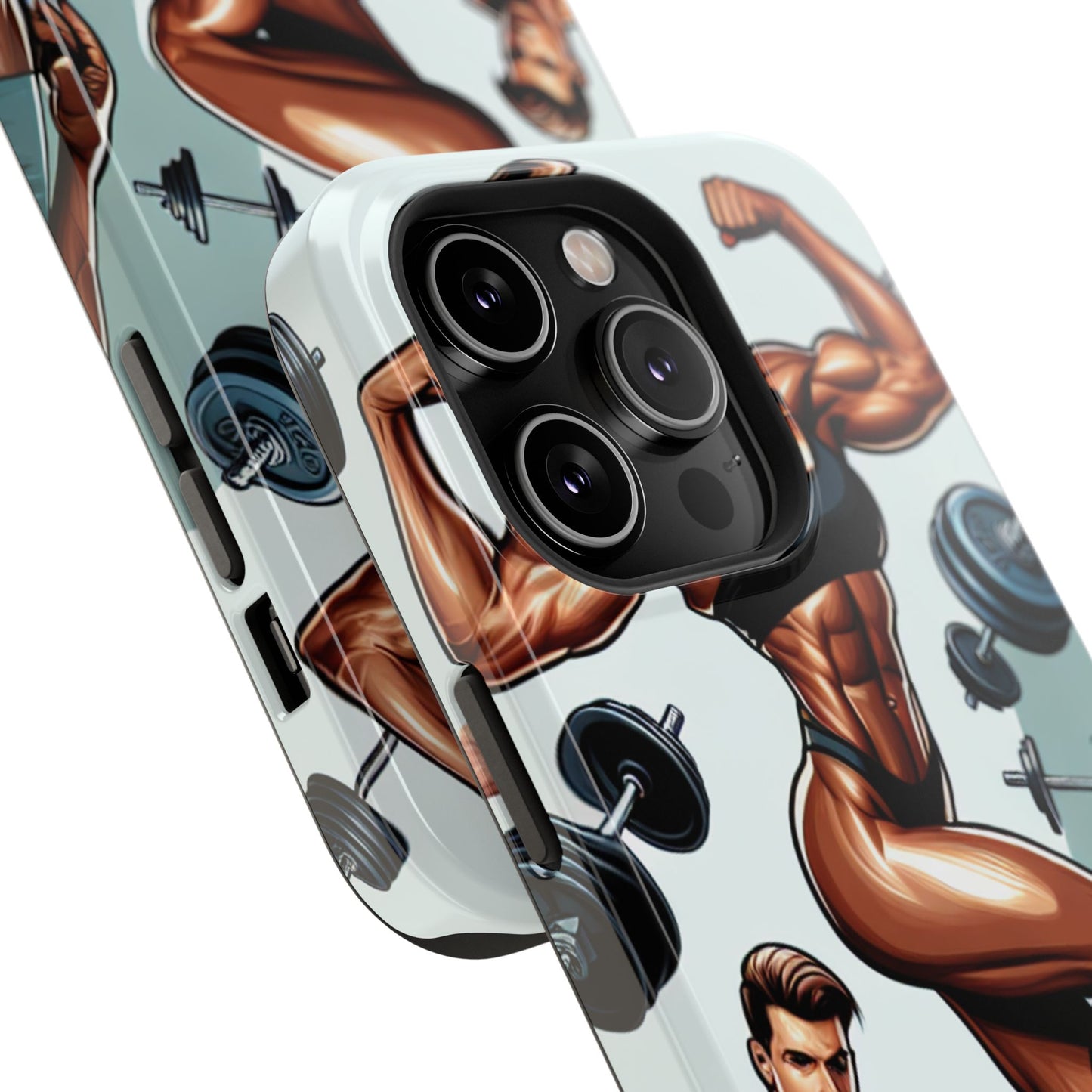 Muscle Motivation Phone Cases - Impact-Resistant, Fitness Gift, Workout Accessory, Athlete Phone Cover, Gym Enthusiast