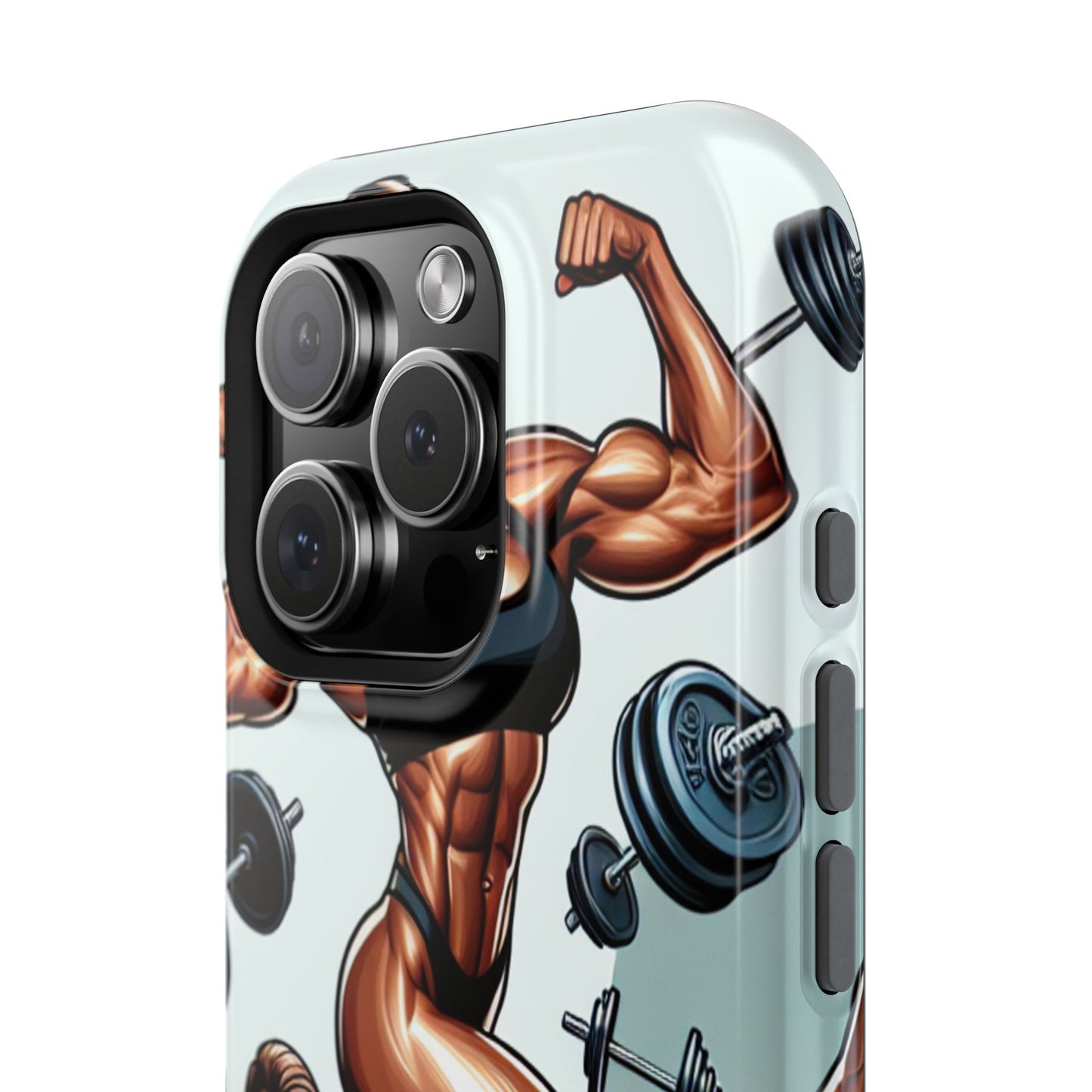 Muscle Motivation Phone Cases - Impact-Resistant, Fitness Gift, Workout Accessory, Athlete Phone Cover, Gym Enthusiast