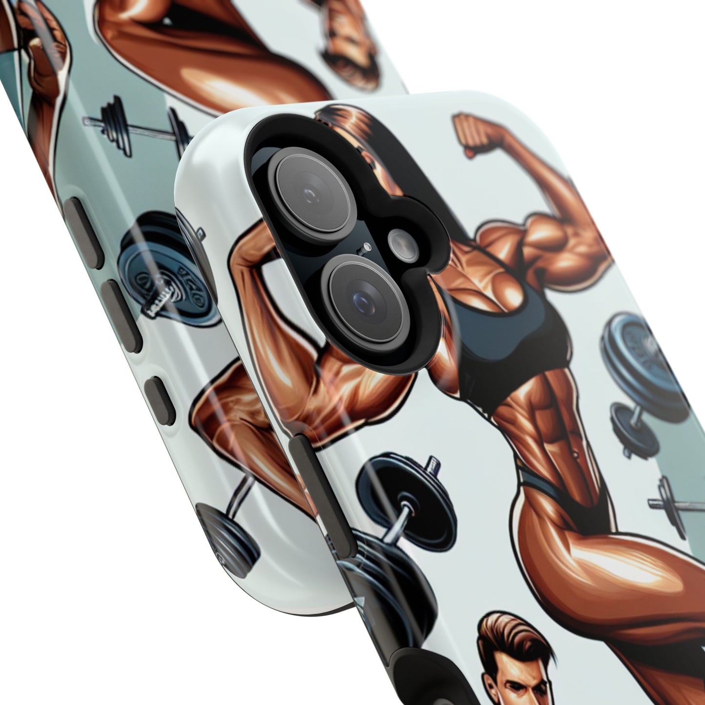 Muscle Motivation Phone Cases - Impact-Resistant, Fitness Gift, Workout Accessory, Athlete Phone Cover, Gym Enthusiast