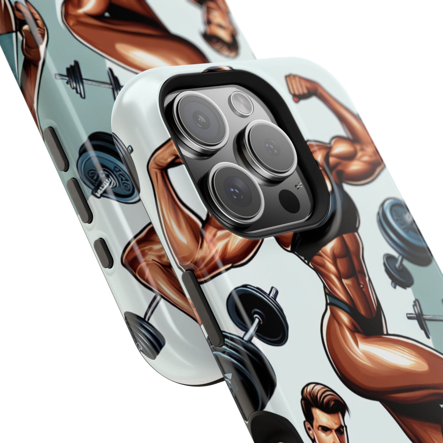 Muscle Motivation Phone Cases - Impact-Resistant, Fitness Gift, Workout Accessory, Athlete Phone Cover, Gym Enthusiast