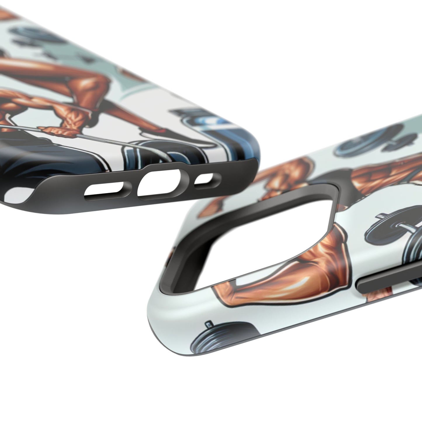 Muscle Motivation Phone Cases - Impact-Resistant, Fitness Gift, Workout Accessory, Athlete Phone Cover, Gym Enthusiast