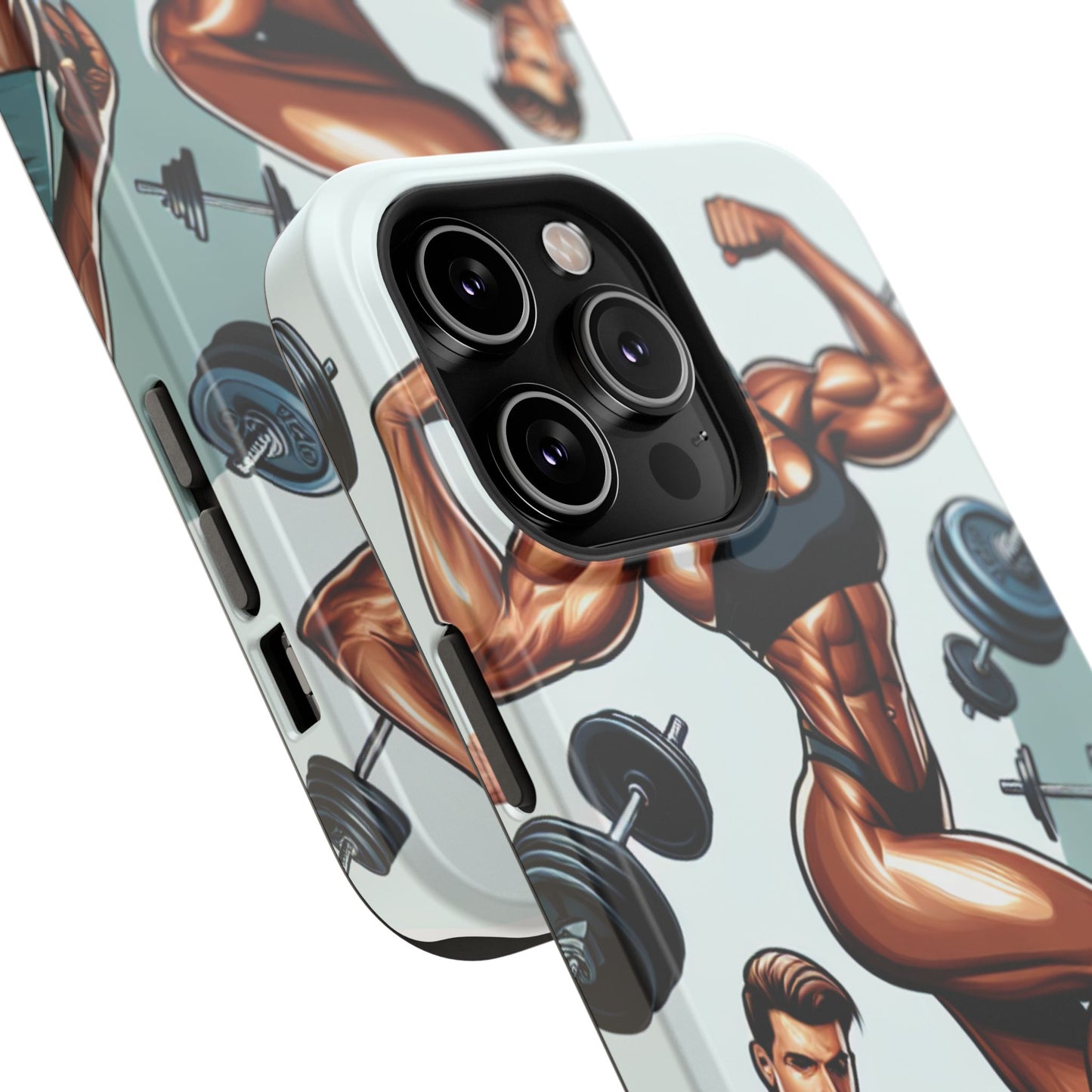 Muscle Motivation Phone Cases - Impact-Resistant, Fitness Gift, Workout Accessory, Athlete Phone Cover, Gym Enthusiast