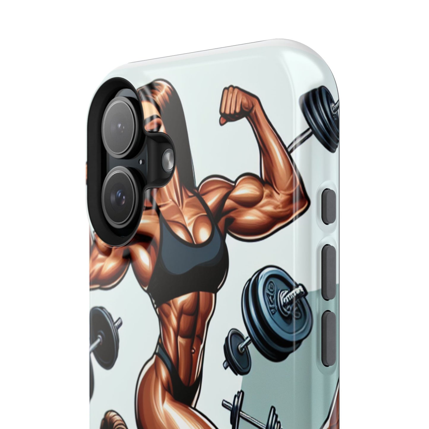 Muscle Motivation Phone Cases - Impact-Resistant, Fitness Gift, Workout Accessory, Athlete Phone Cover, Gym Enthusiast