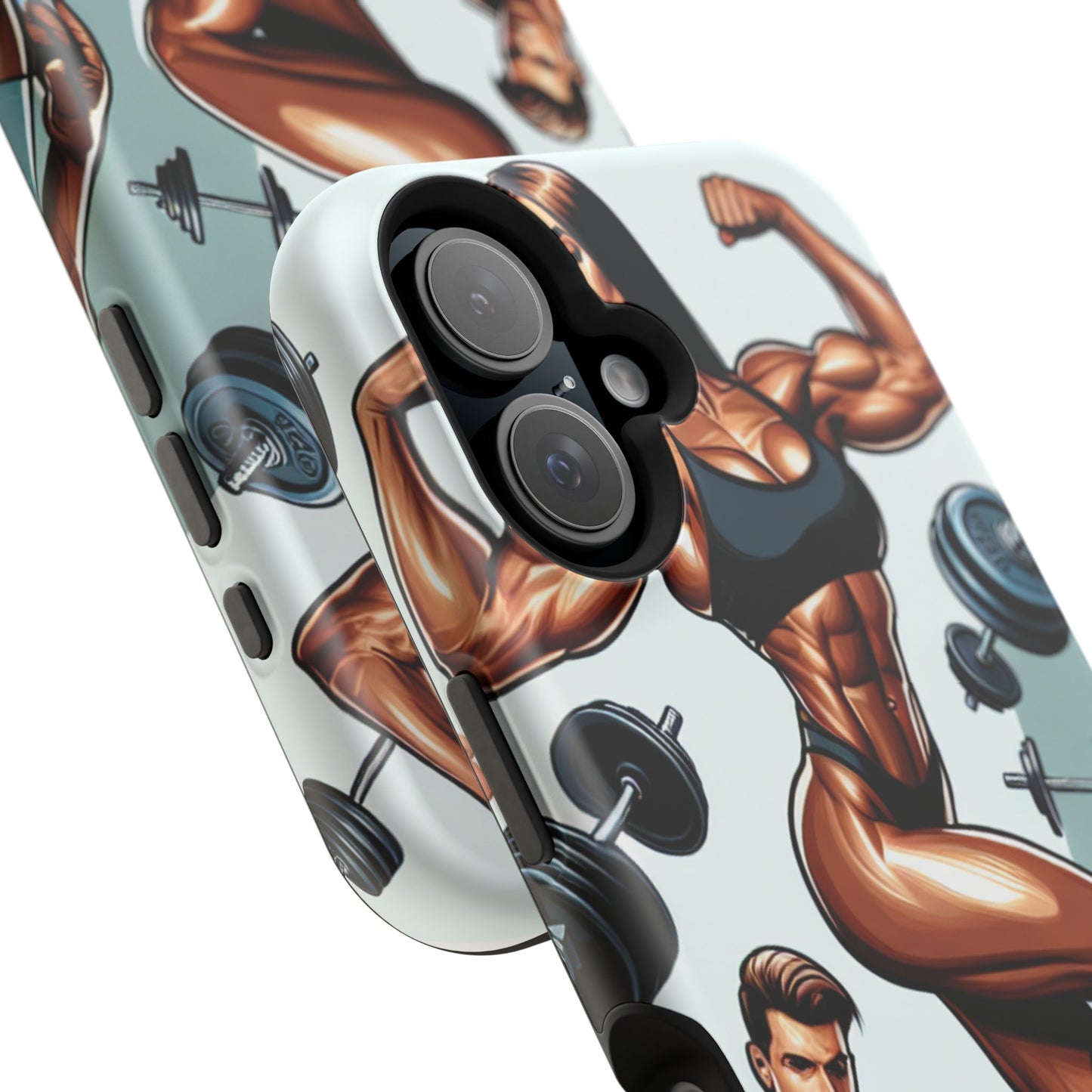 Muscle Motivation Phone Cases - Impact-Resistant, Fitness Gift, Workout Accessory, Athlete Phone Cover, Gym Enthusiast