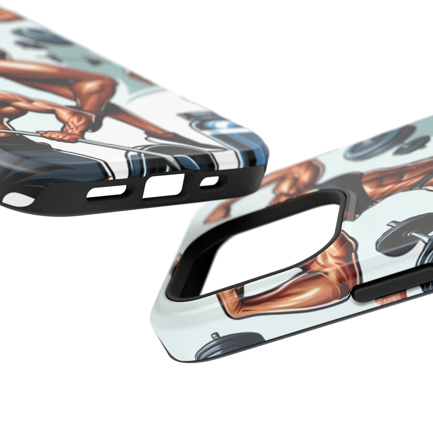 Muscle Motivation Phone Cases - Impact-Resistant, Fitness Gift, Workout Accessory, Athlete Phone Cover, Gym Enthusiast