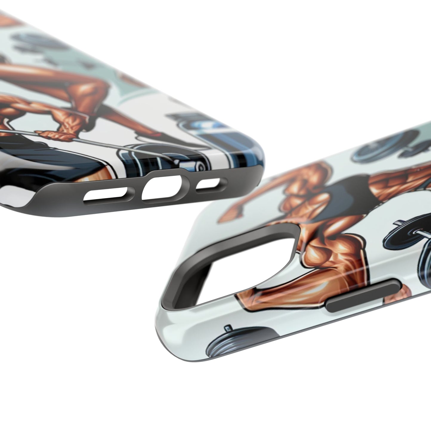 Muscle Motivation Phone Cases - Impact-Resistant, Fitness Gift, Workout Accessory, Athlete Phone Cover, Gym Enthusiast