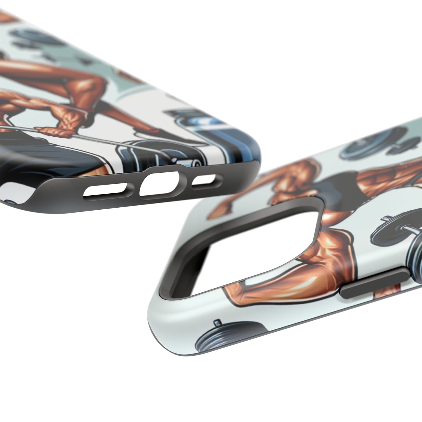 Muscle Motivation Phone Cases - Impact-Resistant, Fitness Gift, Workout Accessory, Athlete Phone Cover, Gym Enthusiast