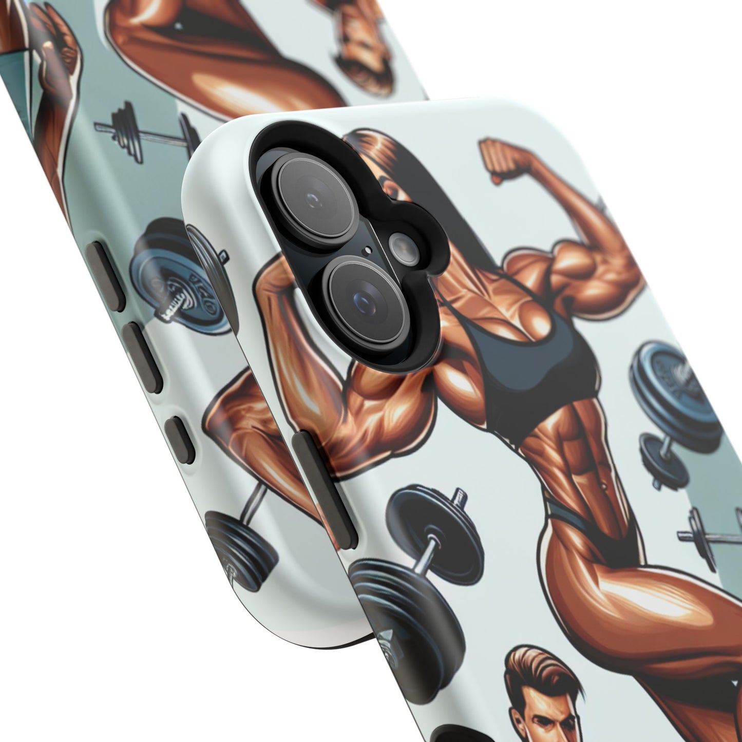 Muscle Motivation Phone Cases - Impact-Resistant, Fitness Gift, Workout Accessory, Athlete Phone Cover, Gym Enthusiast