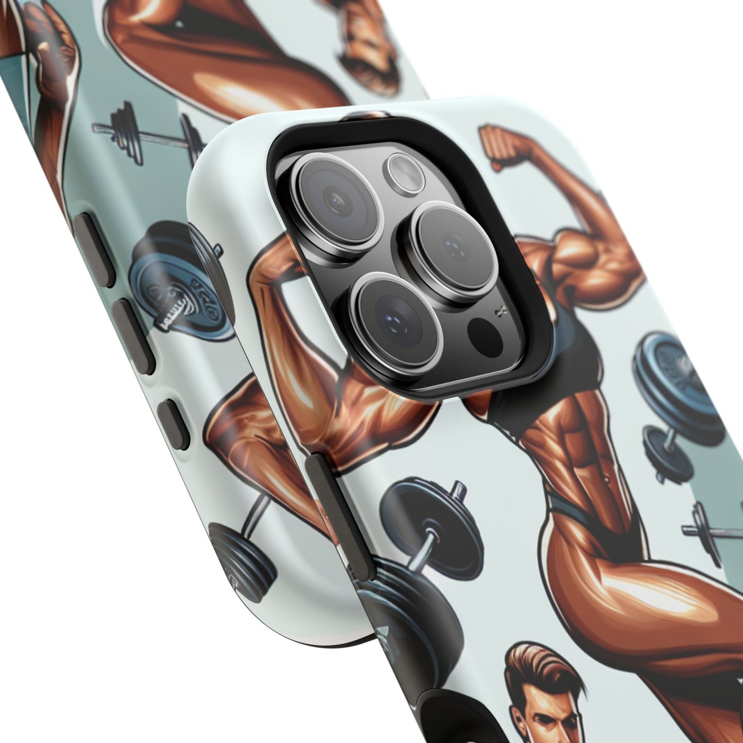 Muscle Motivation Phone Cases - Impact-Resistant, Fitness Gift, Workout Accessory, Athlete Phone Cover, Gym Enthusiast