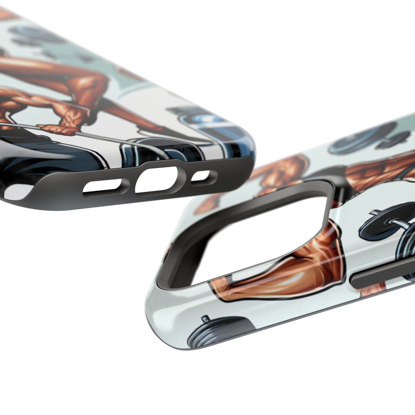 Muscle Motivation Phone Cases - Impact-Resistant, Fitness Gift, Workout Accessory, Athlete Phone Cover, Gym Enthusiast