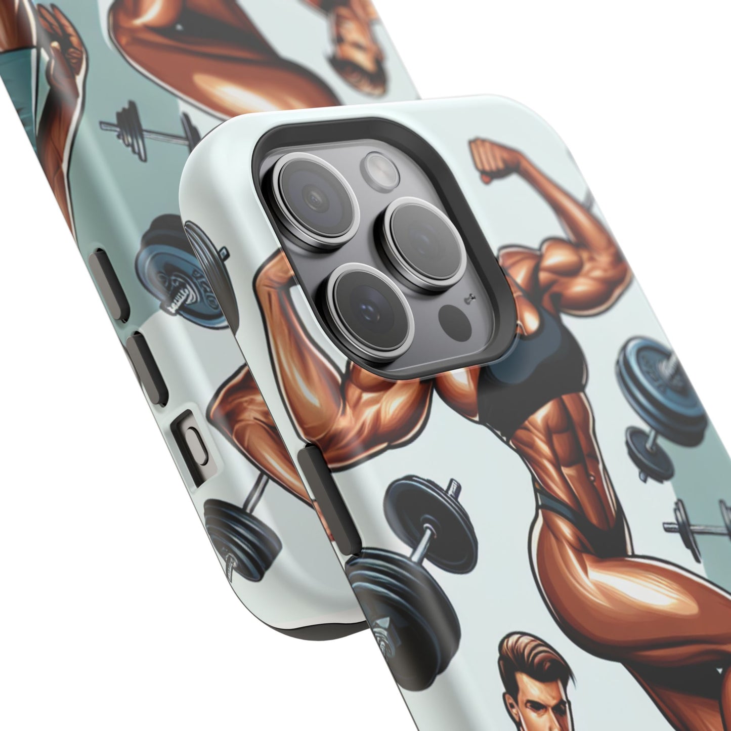 Muscle Motivation Phone Cases - Impact-Resistant, Fitness Gift, Workout Accessory, Athlete Phone Cover, Gym Enthusiast