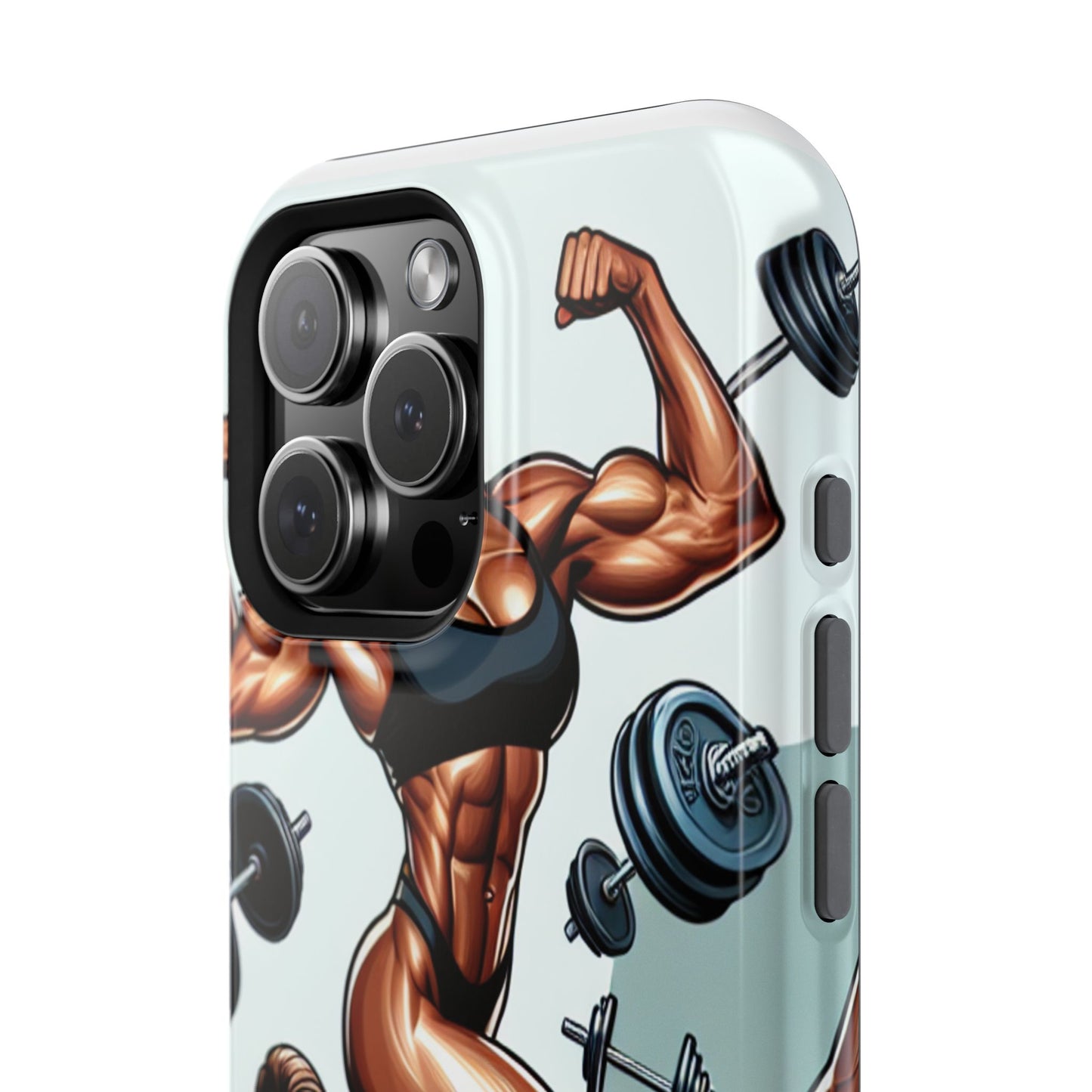 Muscle Motivation Phone Cases - Impact-Resistant, Fitness Gift, Workout Accessory, Athlete Phone Cover, Gym Enthusiast