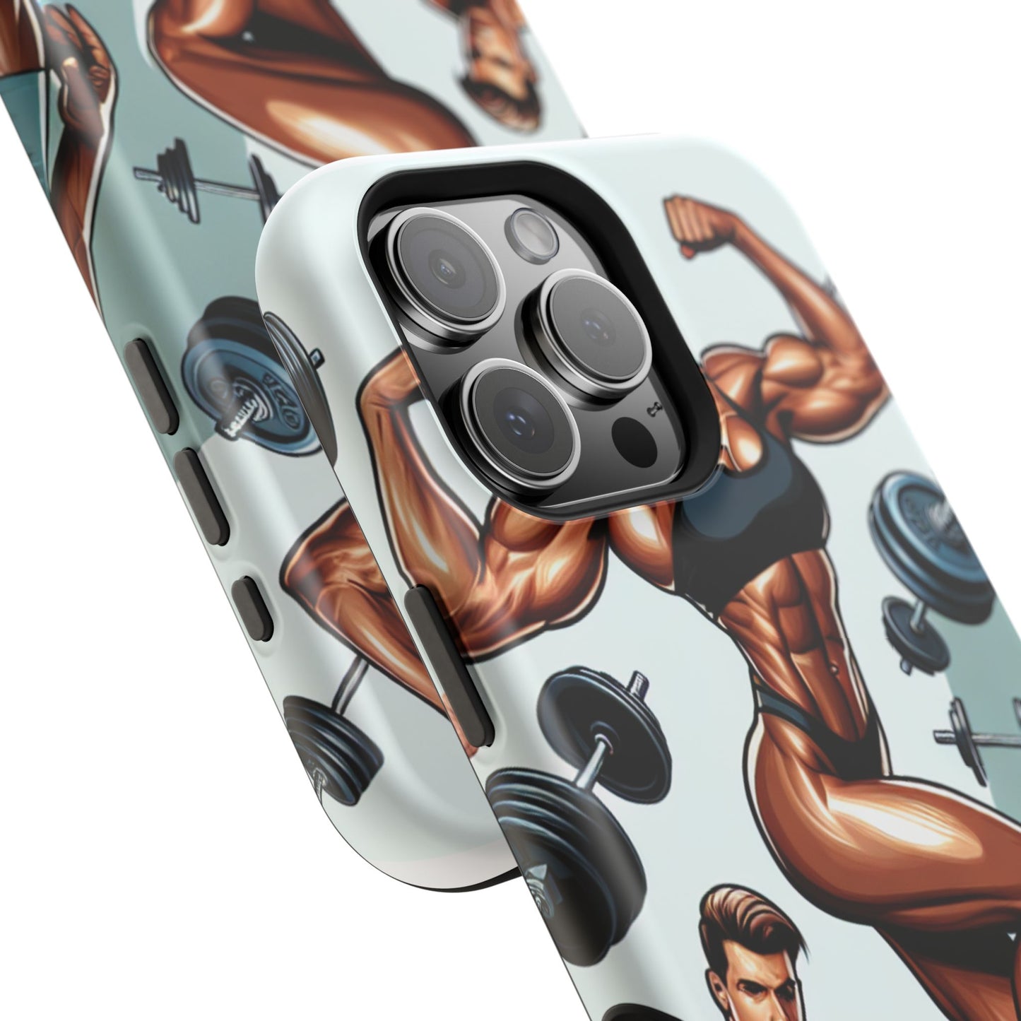 Muscle Motivation Phone Cases - Impact-Resistant, Fitness Gift, Workout Accessory, Athlete Phone Cover, Gym Enthusiast