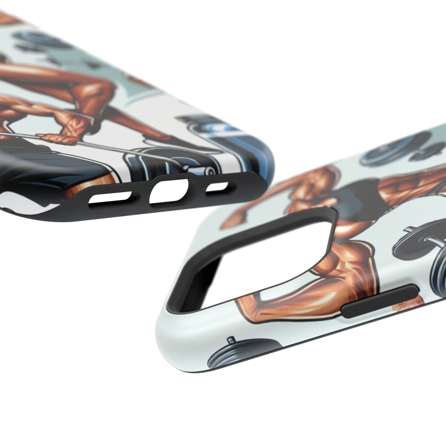 Muscle Motivation Phone Cases - Impact-Resistant, Fitness Gift, Workout Accessory, Athlete Phone Cover, Gym Enthusiast