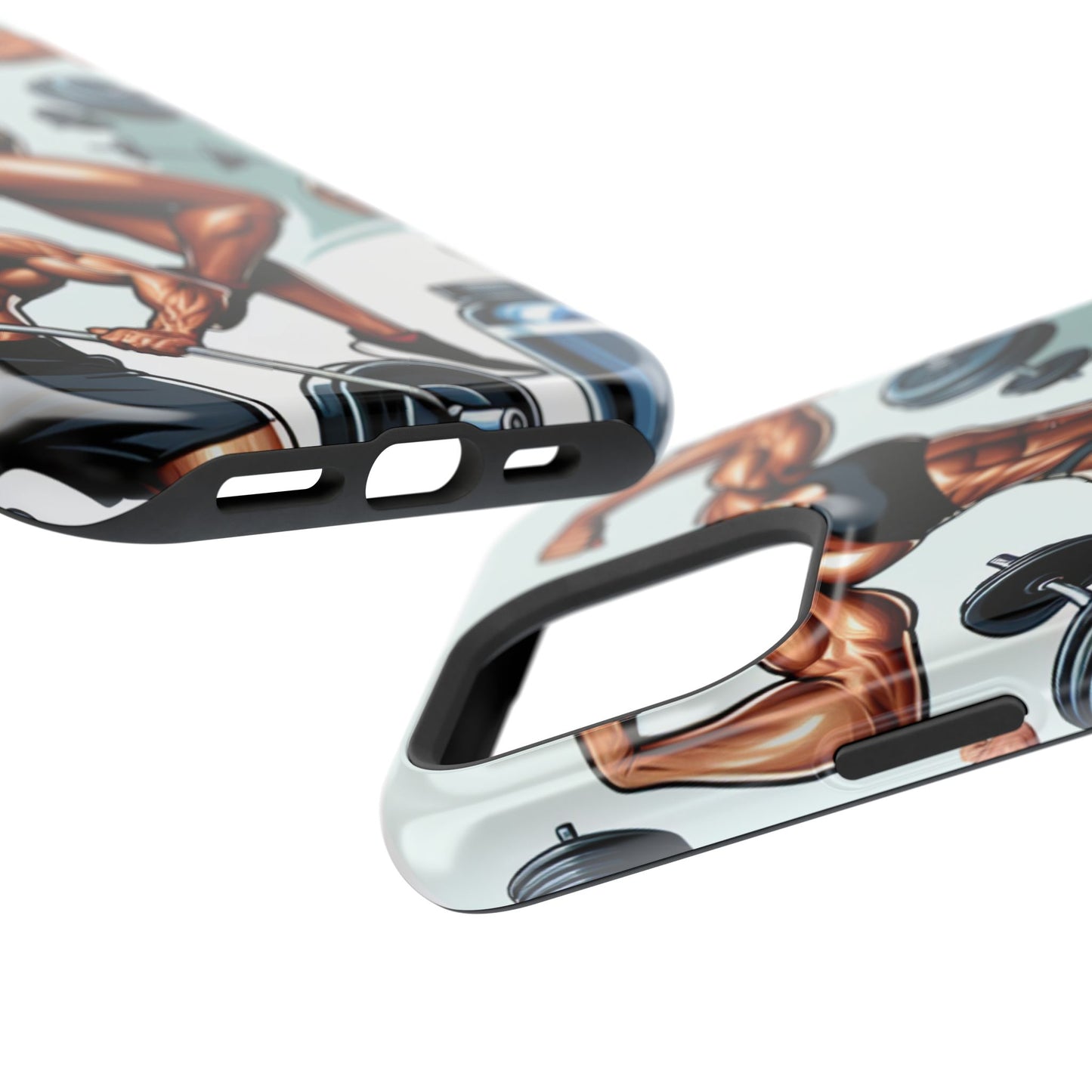Muscle Motivation Phone Cases - Impact-Resistant, Fitness Gift, Workout Accessory, Athlete Phone Cover, Gym Enthusiast