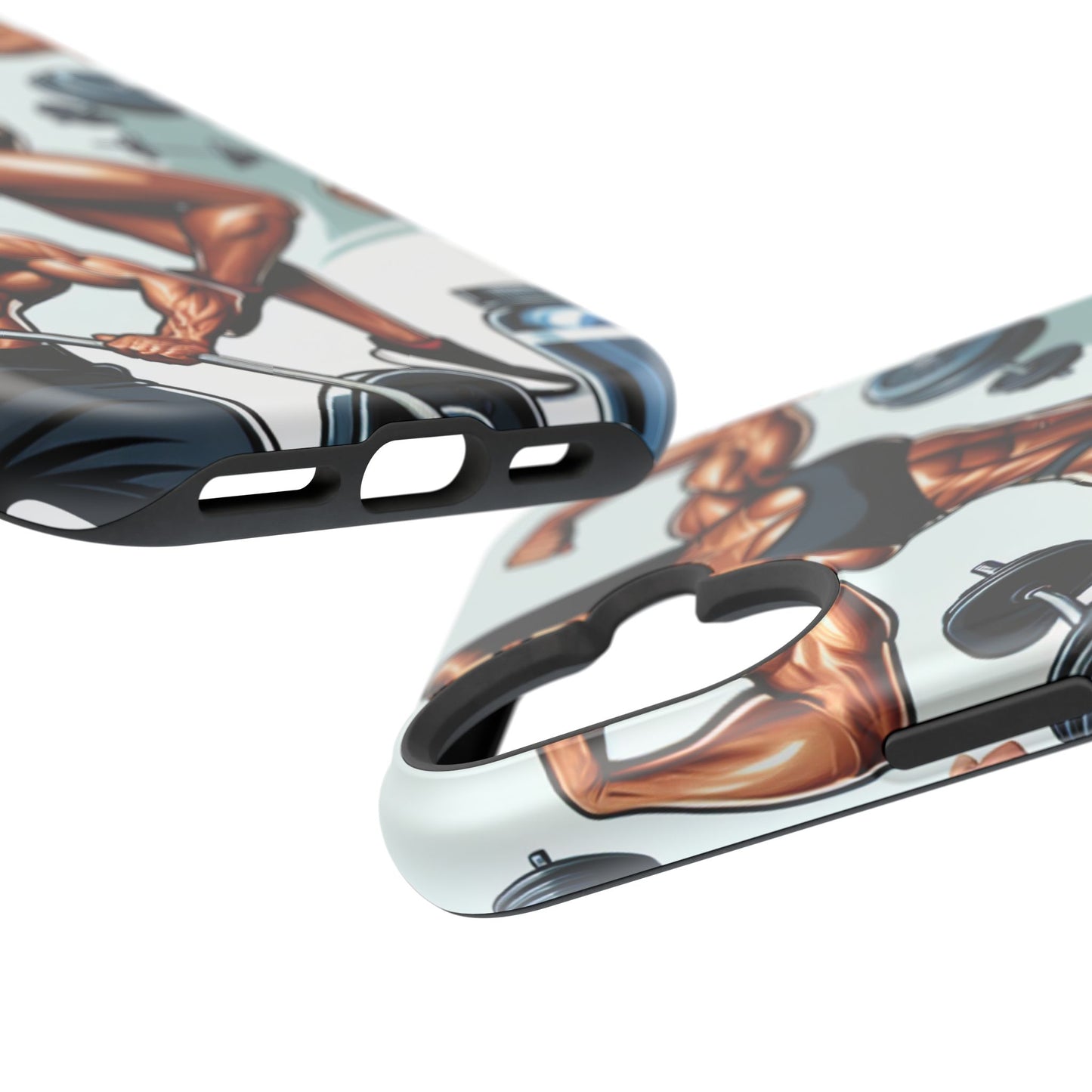 Muscle Motivation Phone Cases - Impact-Resistant, Fitness Gift, Workout Accessory, Athlete Phone Cover, Gym Enthusiast