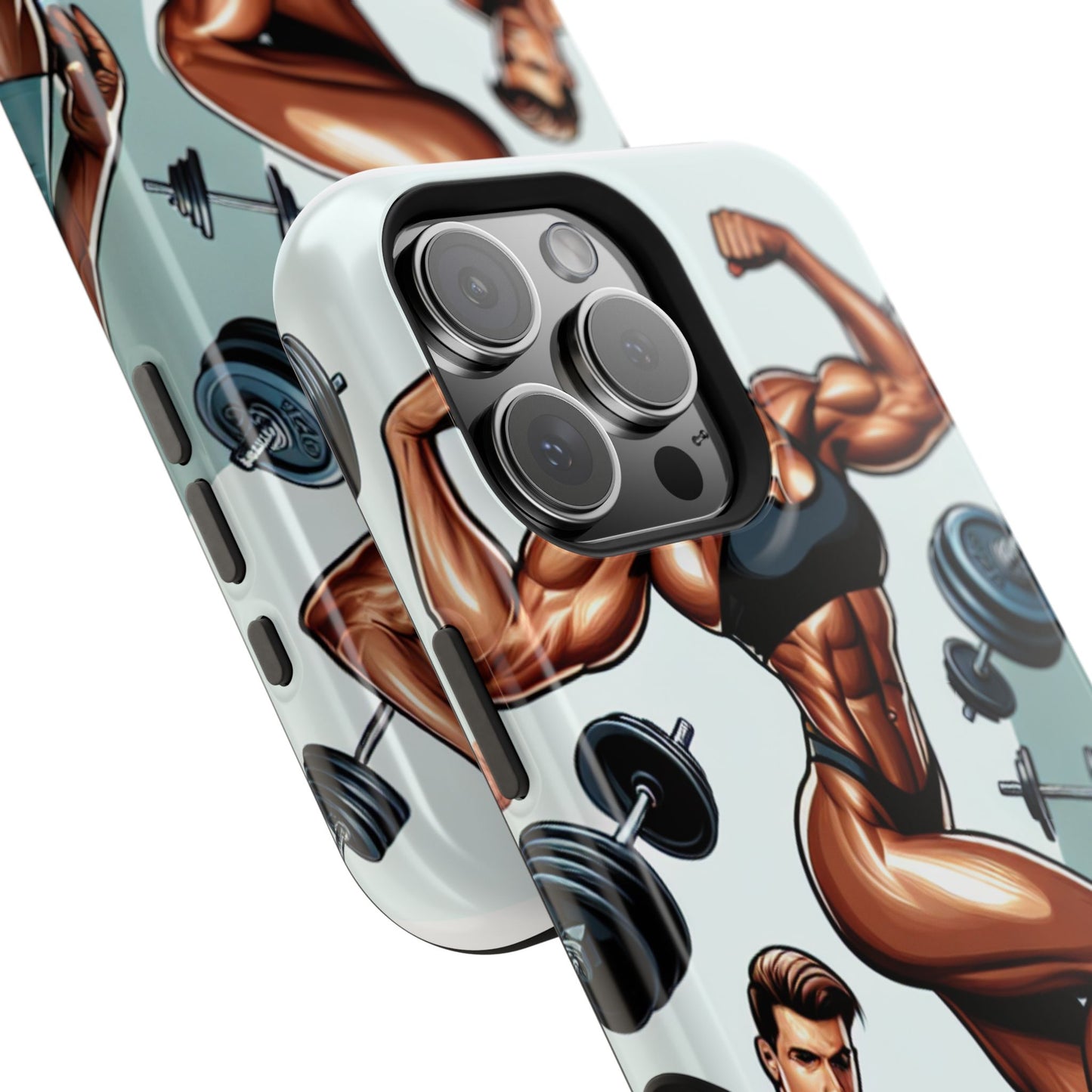 Muscle Motivation Phone Cases - Impact-Resistant, Fitness Gift, Workout Accessory, Athlete Phone Cover, Gym Enthusiast
