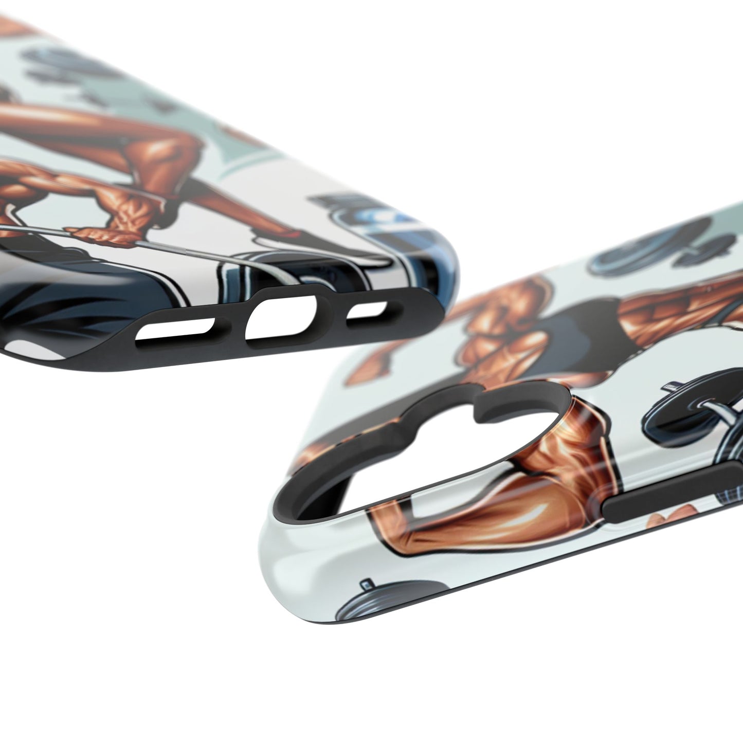 Muscle Motivation Phone Cases - Impact-Resistant, Fitness Gift, Workout Accessory, Athlete Phone Cover, Gym Enthusiast