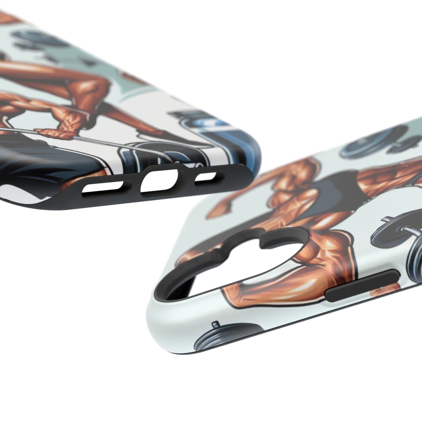 Muscle Motivation Phone Cases - Impact-Resistant, Fitness Gift, Workout Accessory, Athlete Phone Cover, Gym Enthusiast