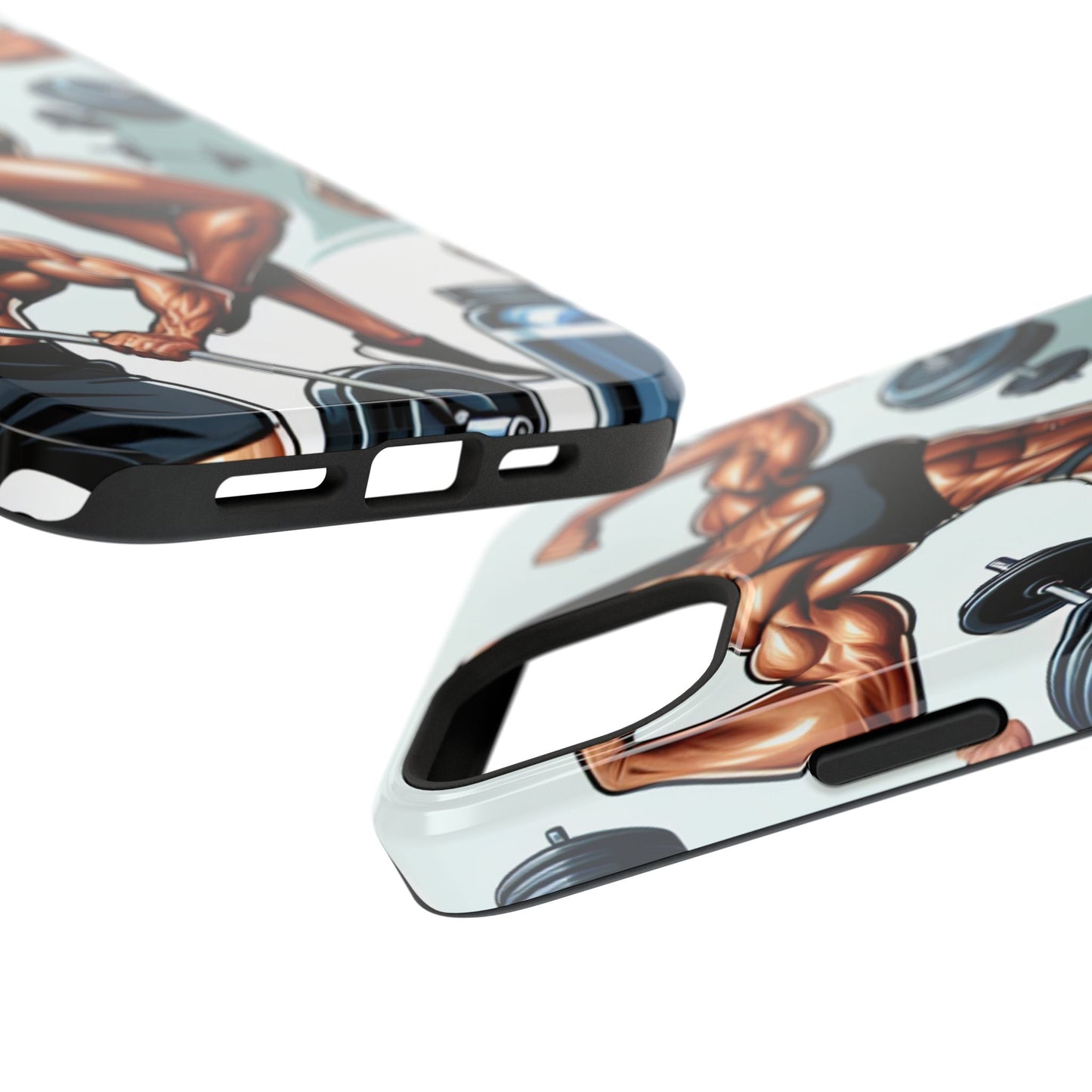 Muscle Motivation Phone Cases - Impact-Resistant, Fitness Gift, Workout Accessory, Athlete Phone Cover, Gym Enthusiast