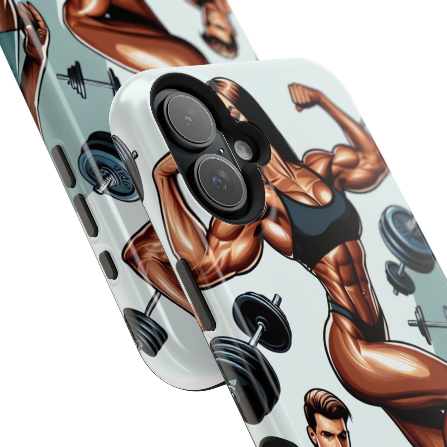 Muscle Motivation Phone Cases - Impact-Resistant, Fitness Gift, Workout Accessory, Athlete Phone Cover, Gym Enthusiast