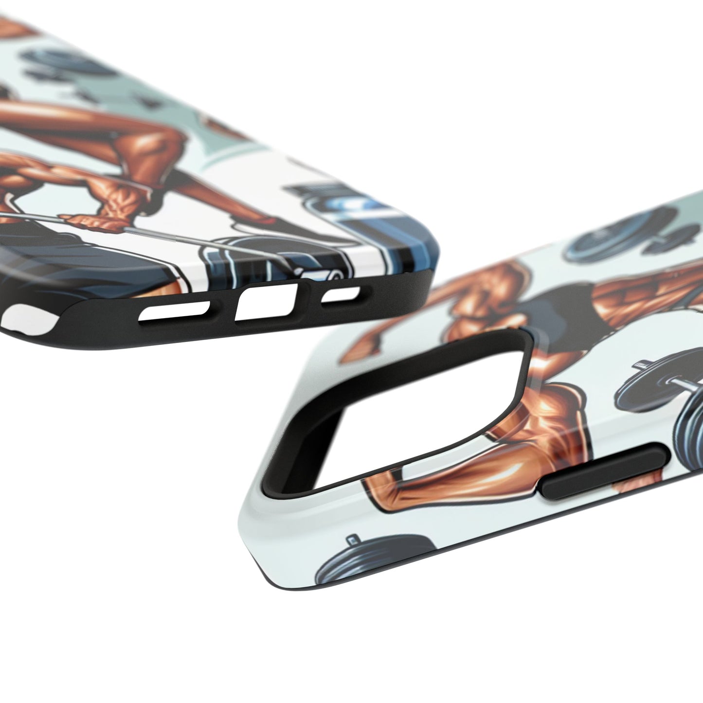 Muscle Motivation Phone Cases - Impact-Resistant, Fitness Gift, Workout Accessory, Athlete Phone Cover, Gym Enthusiast
