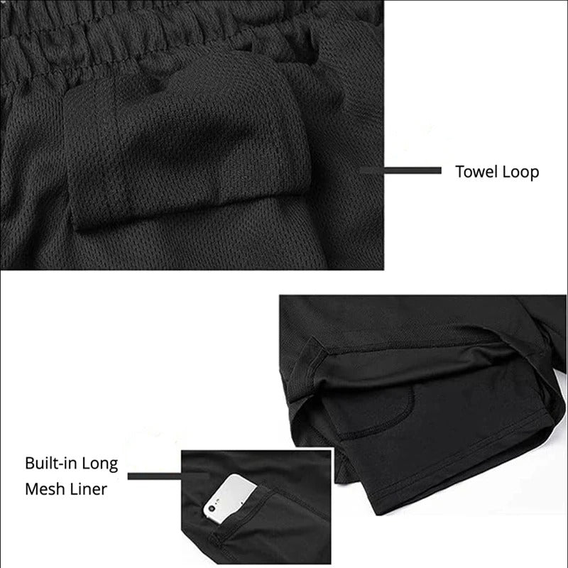 Men's Multi Pocket Shorts Fitness