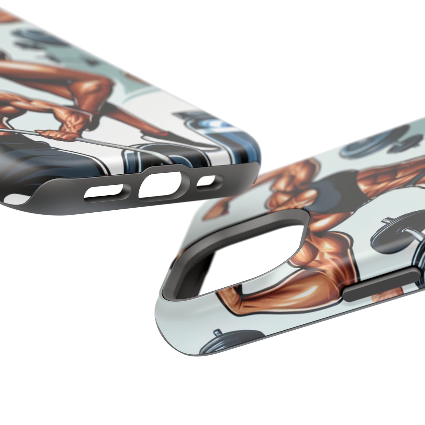 Muscle Motivation Phone Cases - Impact-Resistant, Fitness Gift, Workout Accessory, Athlete Phone Cover, Gym Enthusiast