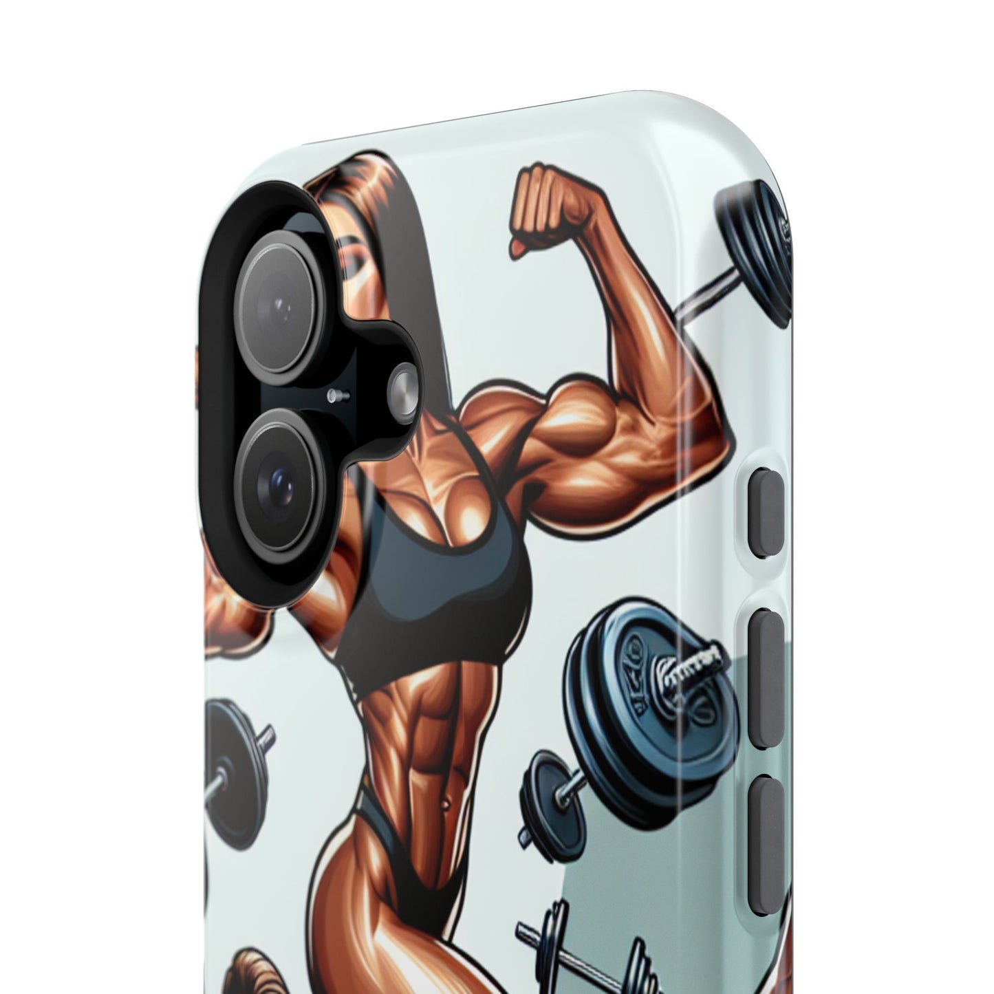 Muscle Motivation Phone Cases - Impact-Resistant, Fitness Gift, Workout Accessory, Athlete Phone Cover, Gym Enthusiast