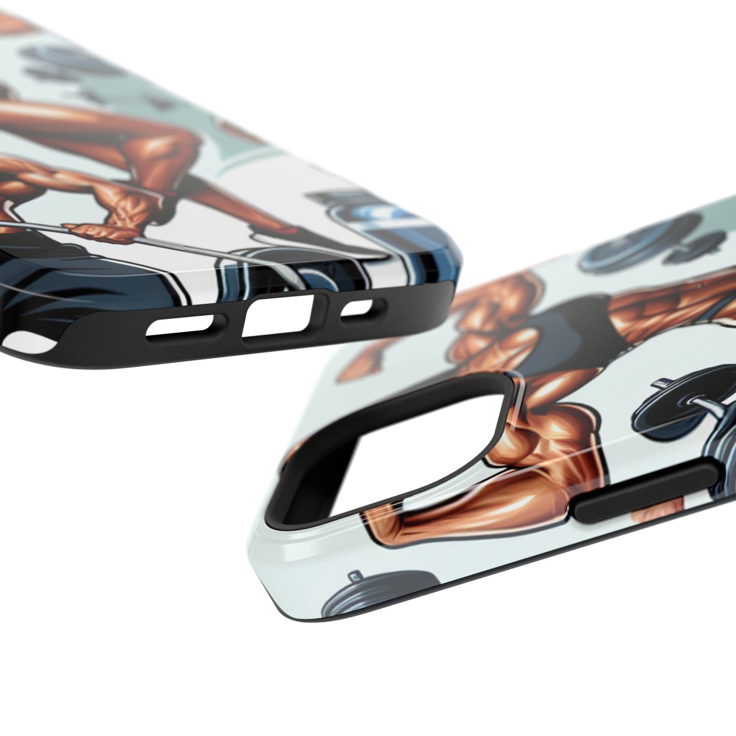 Muscle Motivation Phone Cases - Impact-Resistant, Fitness Gift, Workout Accessory, Athlete Phone Cover, Gym Enthusiast