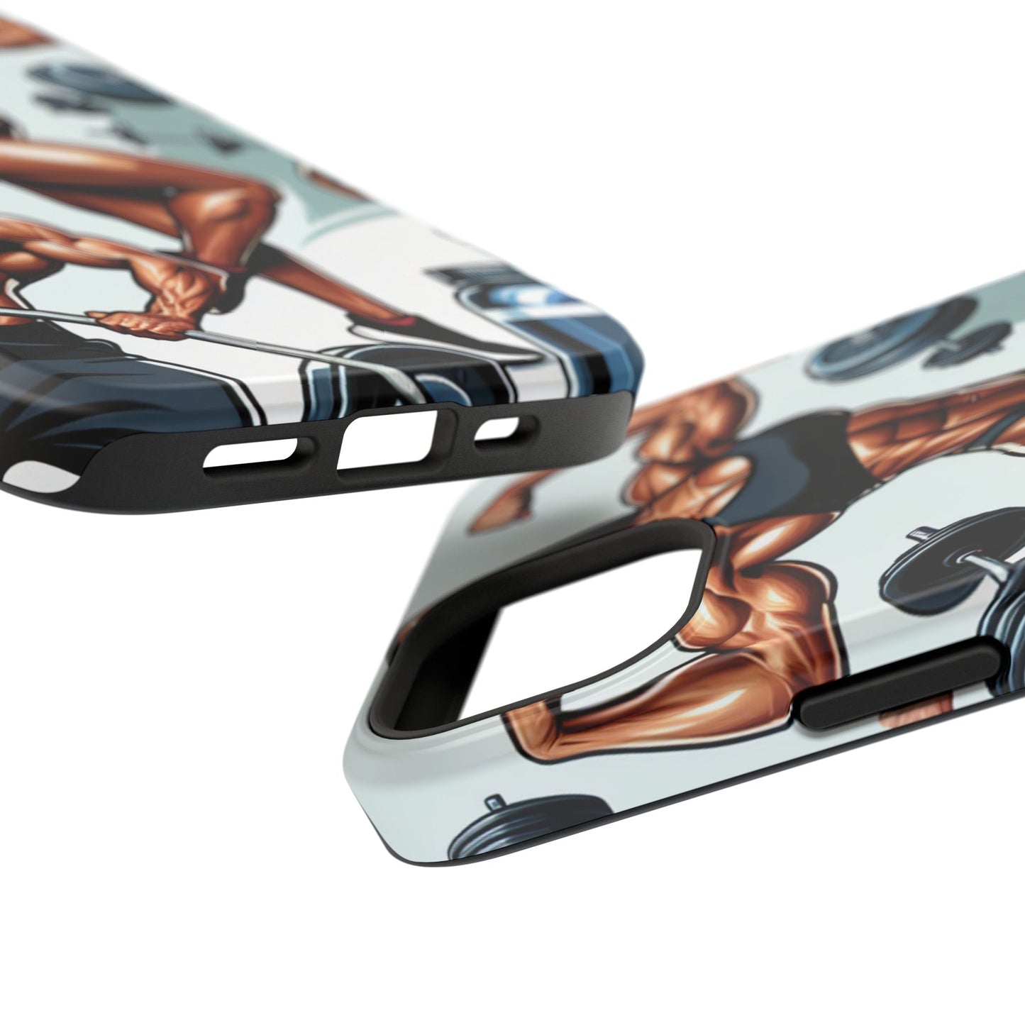 Muscle Motivation Phone Cases - Impact-Resistant, Fitness Gift, Workout Accessory, Athlete Phone Cover, Gym Enthusiast