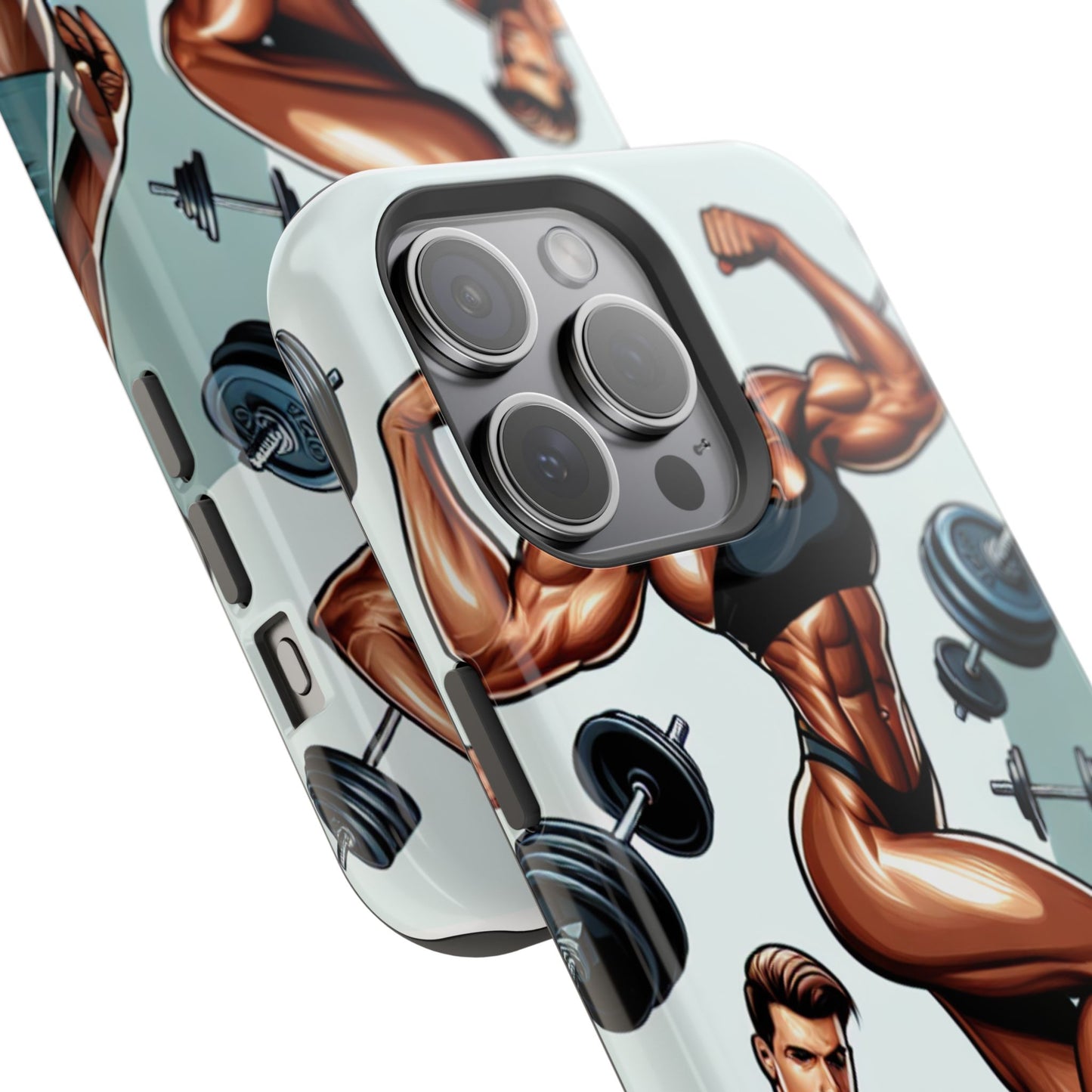 Muscle Motivation Phone Cases - Impact-Resistant, Fitness Gift, Workout Accessory, Athlete Phone Cover, Gym Enthusiast