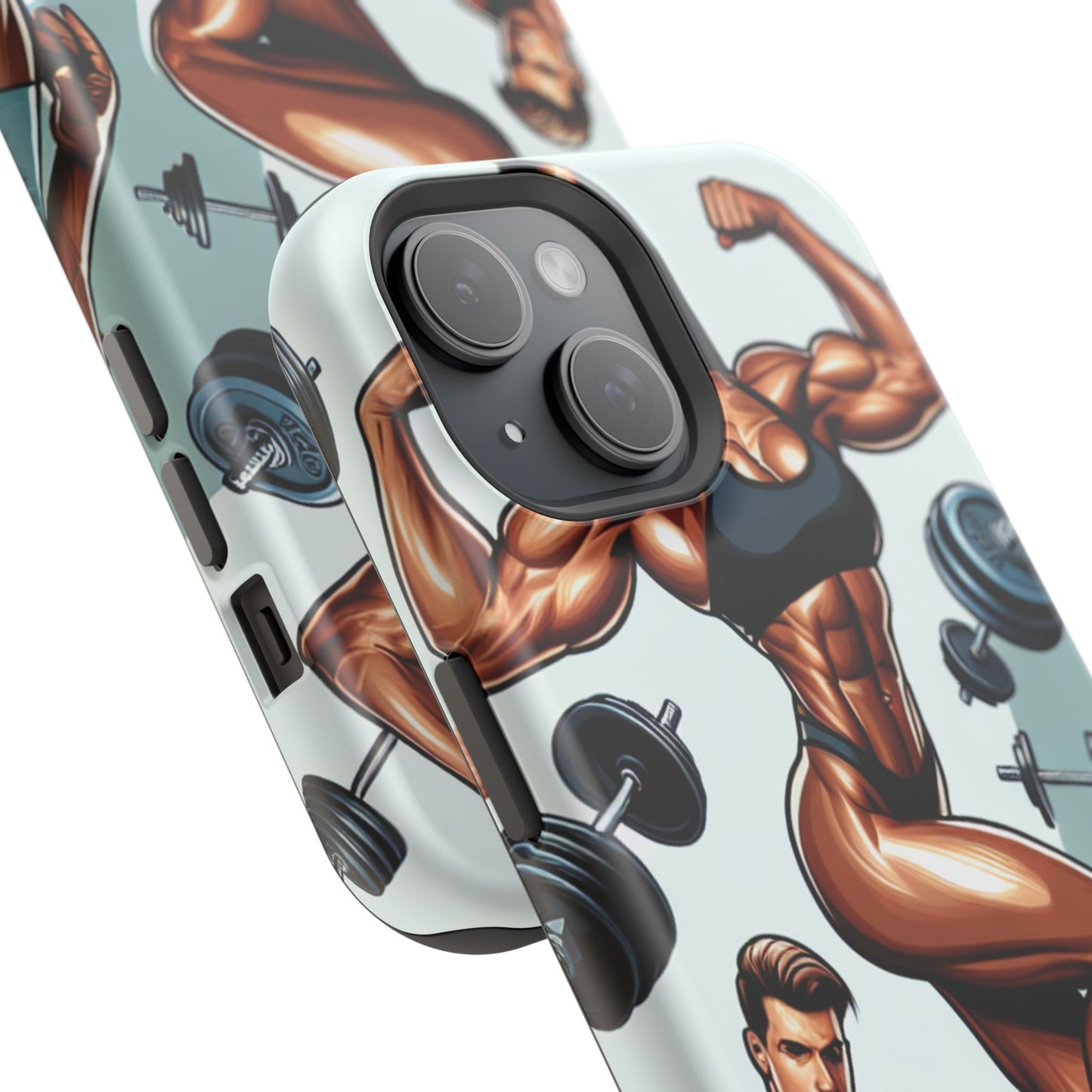 Muscle Motivation Phone Cases - Impact-Resistant, Fitness Gift, Workout Accessory, Athlete Phone Cover, Gym Enthusiast