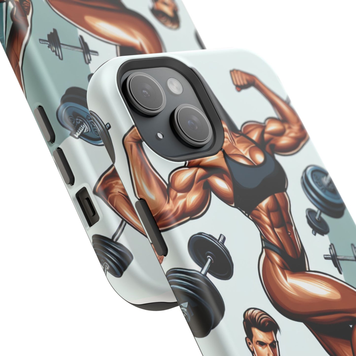 Muscle Motivation Phone Cases - Impact-Resistant, Fitness Gift, Workout Accessory, Athlete Phone Cover, Gym Enthusiast