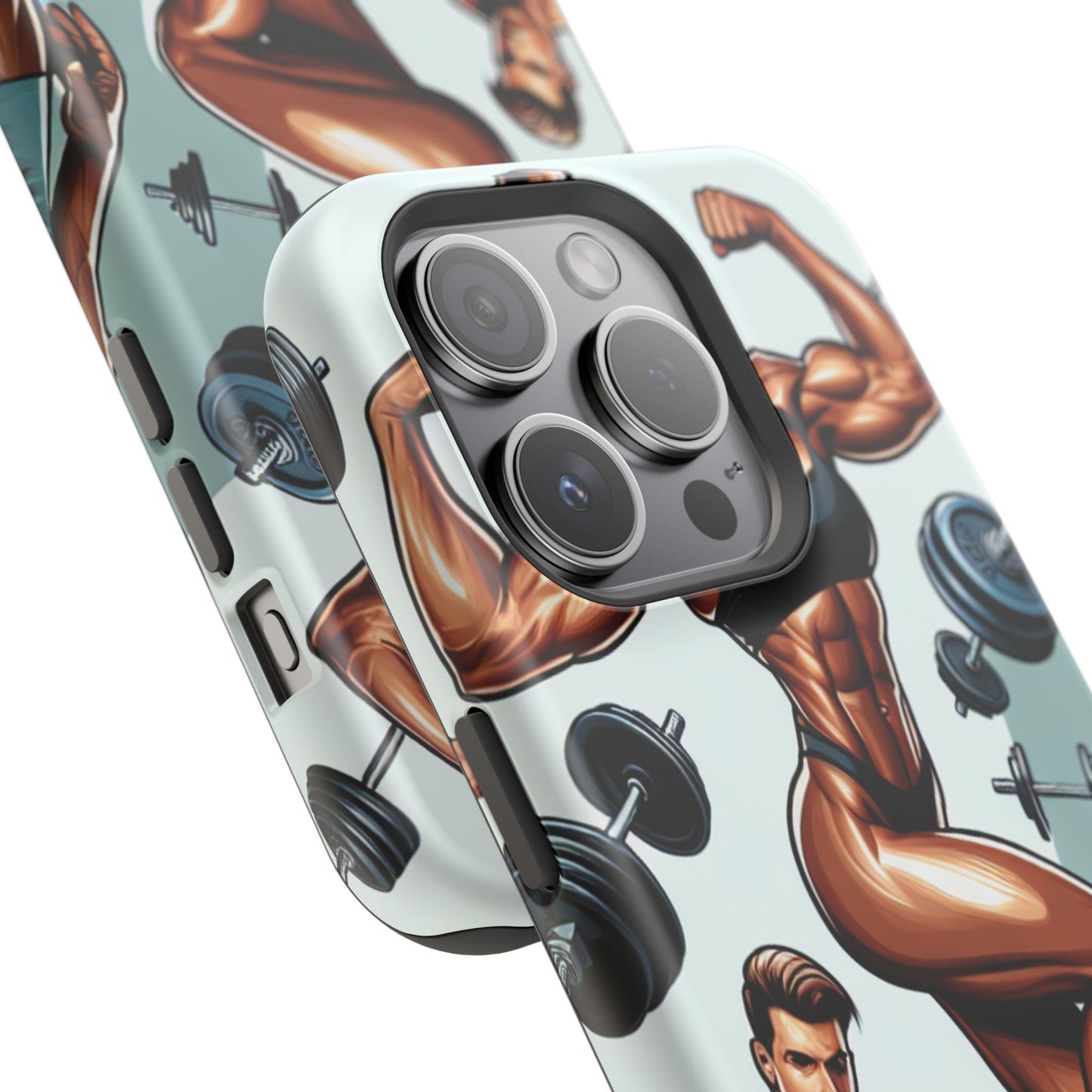 Muscle Motivation Phone Cases - Impact-Resistant, Fitness Gift, Workout Accessory, Athlete Phone Cover, Gym Enthusiast